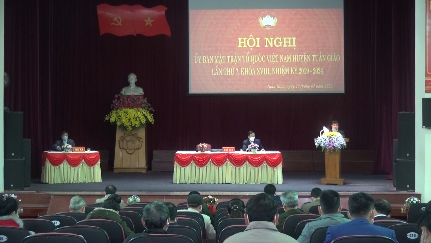 Hội nghị Uỷ ban MTTQ Việt Nam huyện Tuần Giáo lần thứ 7 khoá XVIII