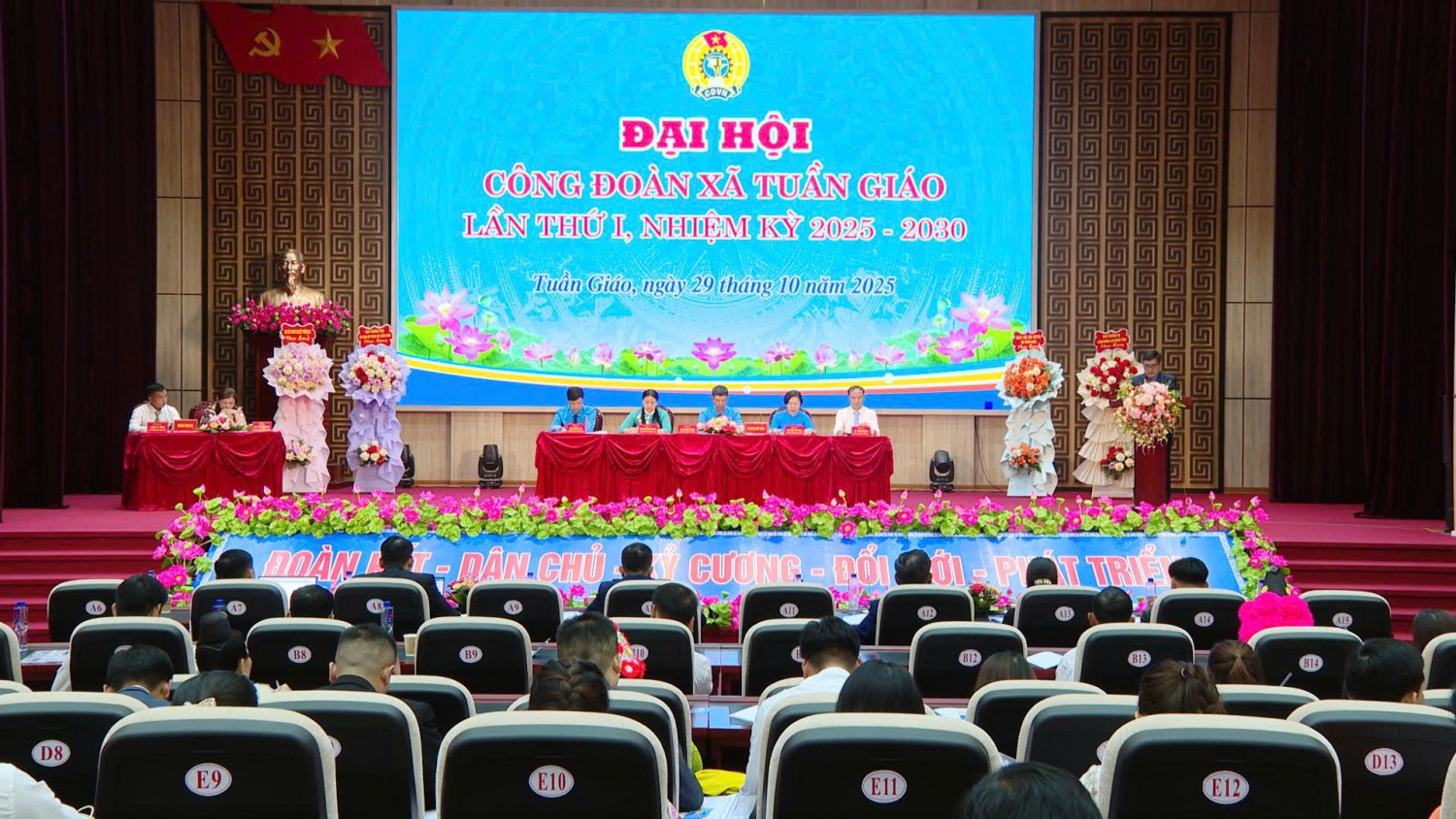 Đại hội Công đoàn xã Tuần Giáo lần thứ I, nhiệm kỳ 2025-2030