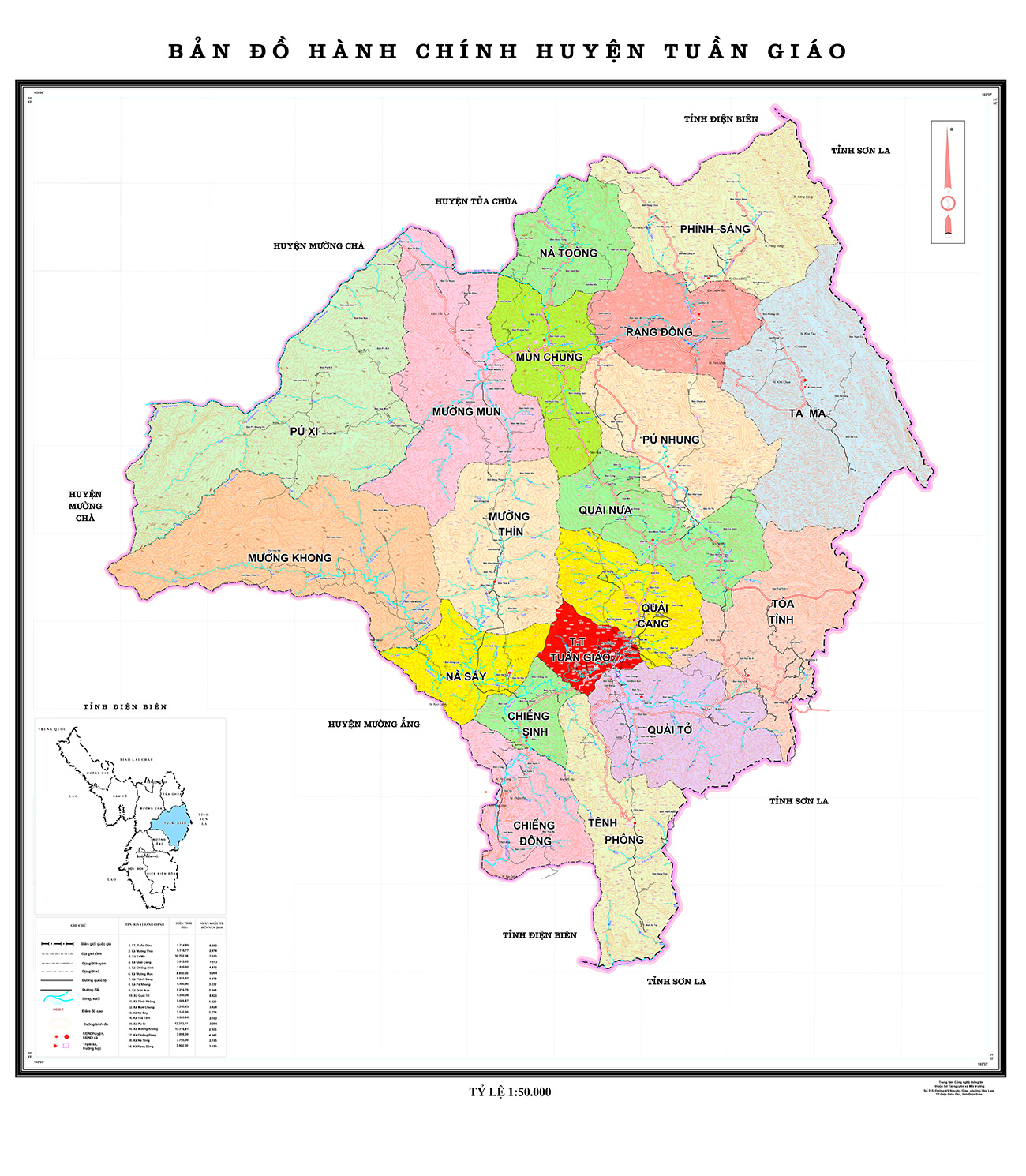 Bản đồ hành chính tỉnh Nam Định khổ lớn năm 2023