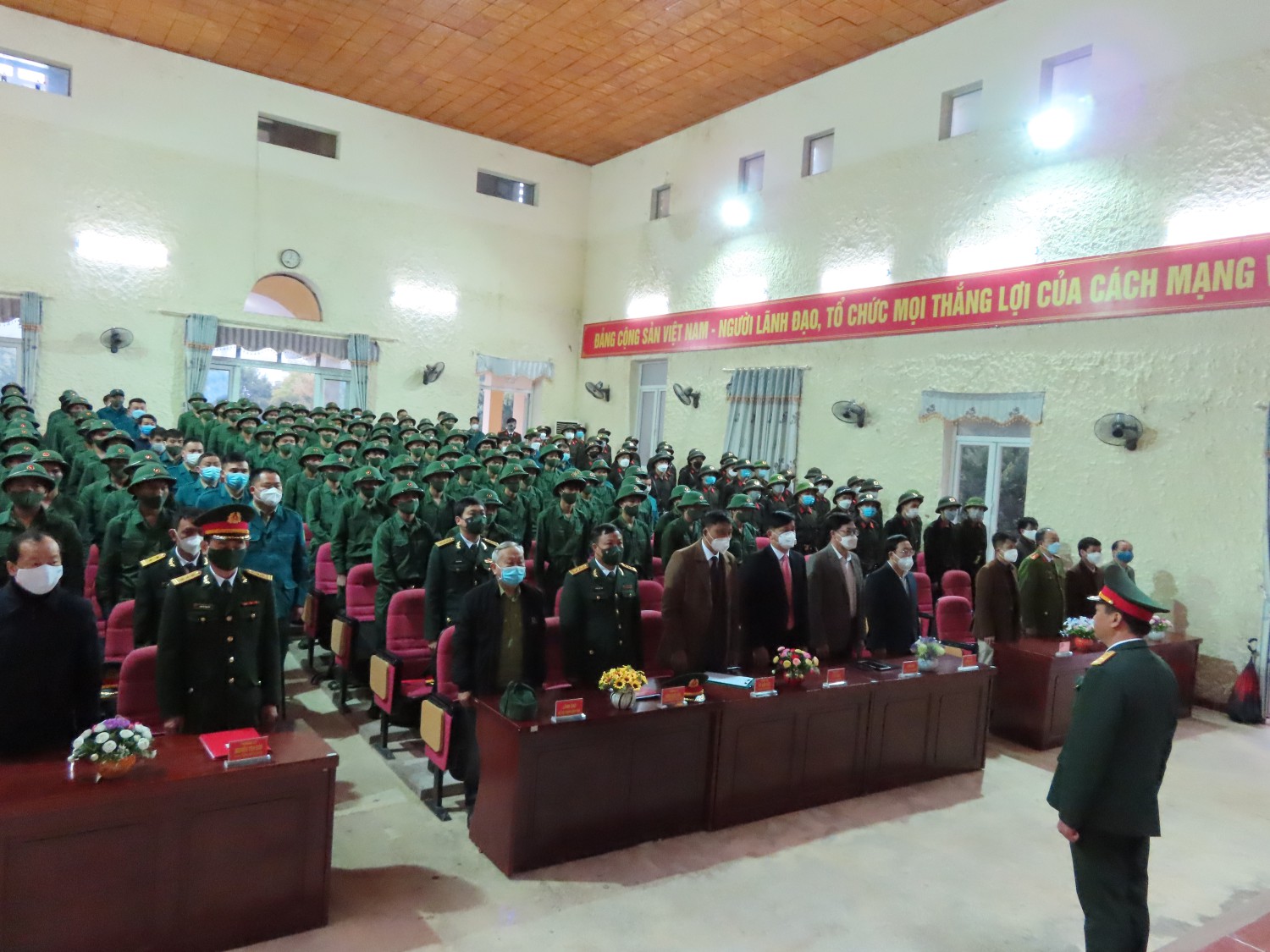 Huyện Tuần Giáo tổ chức lễ giao nhận quân 2022