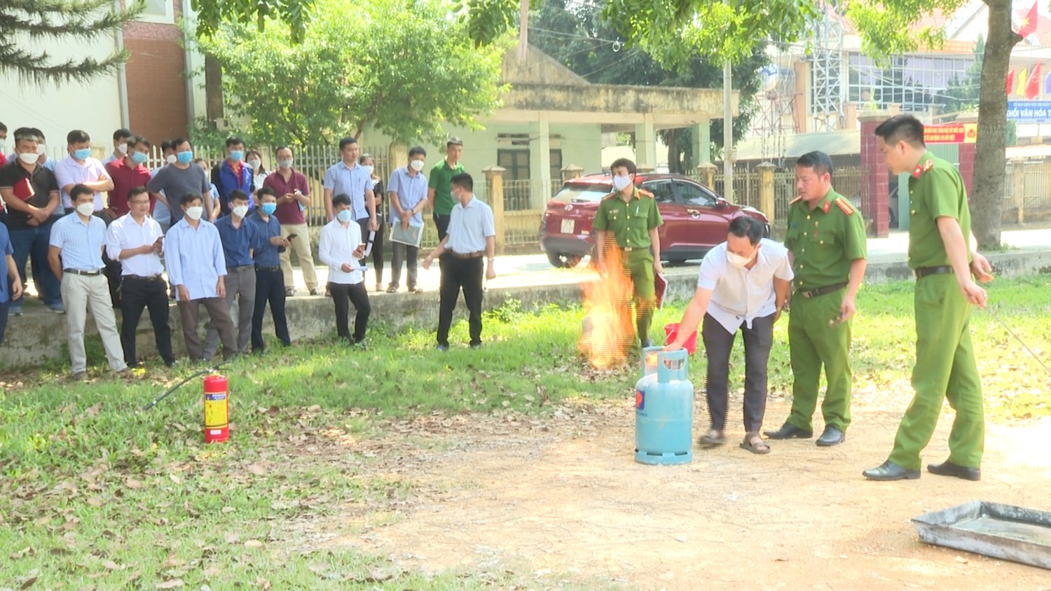 Tập huấn phòng cháy chữa cháy cho 188 học viên