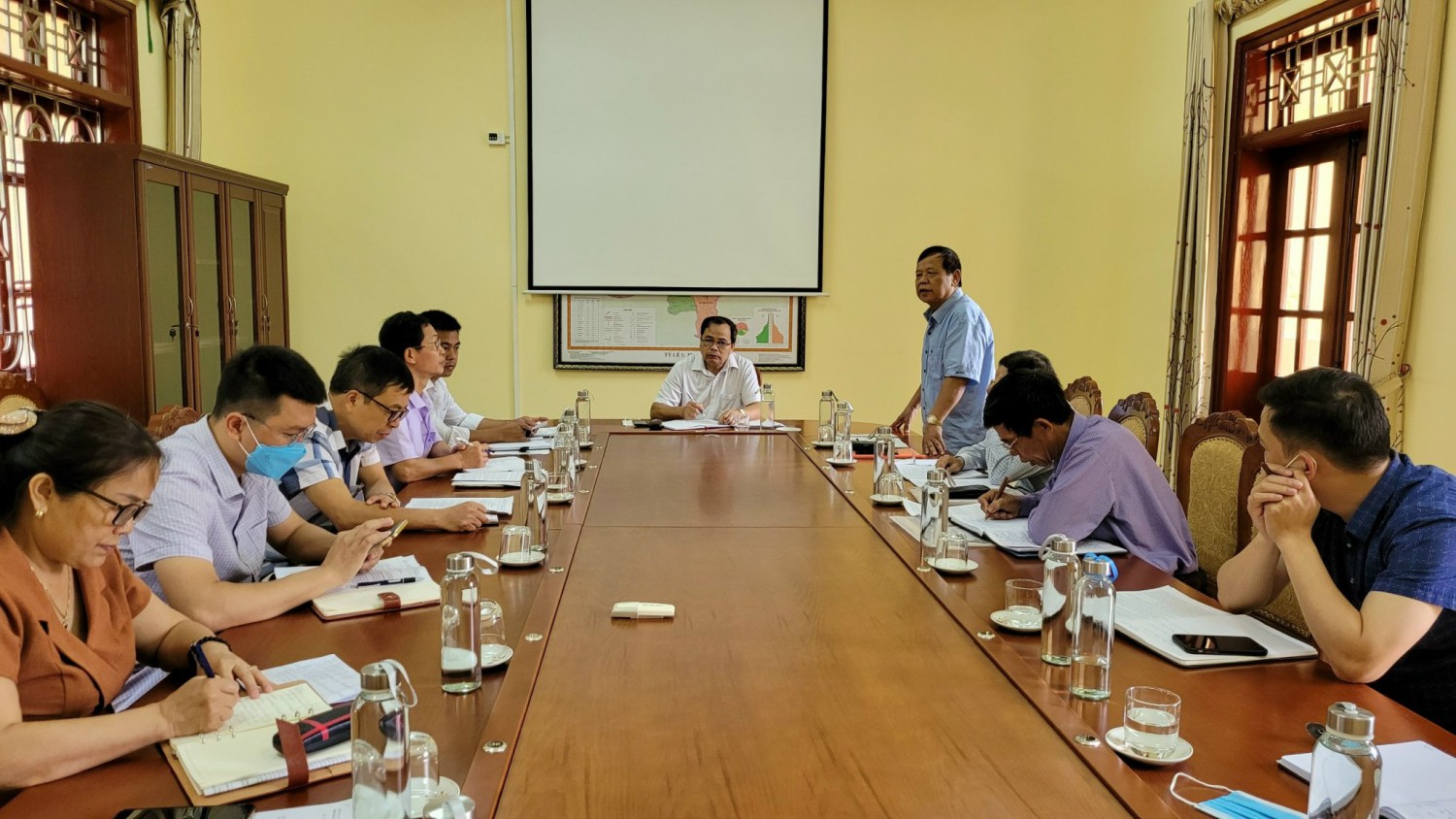 Ban đại diện Hội NCT tỉnh Điện Biên giám sát tại Hội NCT huyện Tuần Giáo