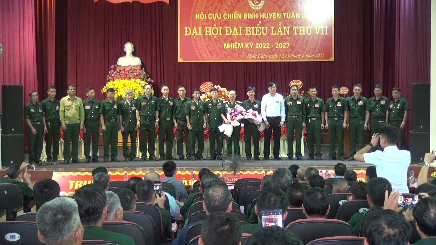 Đại hội đại biểu Hội Cựu chiến binh huyện Tuần Giáo lần thứ VII, nhiệm kỳ 2022-2027 thành công tốt đẹp