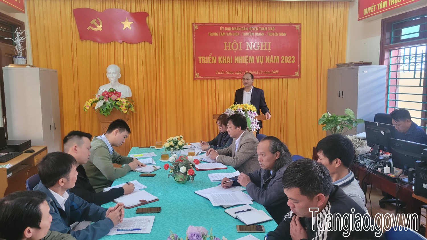 Trung tâm VH TT – TH huyện Tuần Giáo: Hội nghị triển khai nhiệm vụ năm 2023