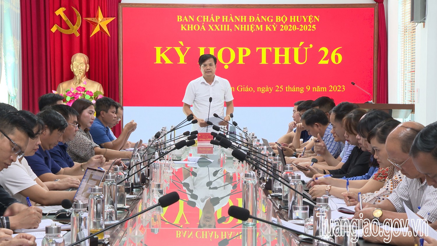 Kỳ Họp thứ 26 BCH Đảng bộ huyện khóa XXIII, nhiệm kỳ 2020 2025
