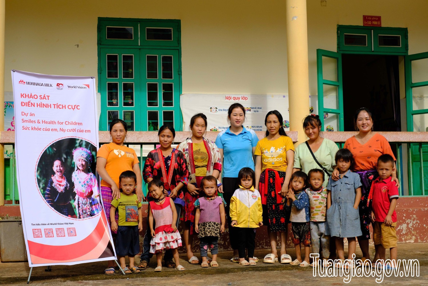 Công ty Sữa Morinaga hỗ trợ cải thiện dinh dưỡng cho trẻ mầm non tại 3 điểm trường mầm non tại xã Ta Ma
