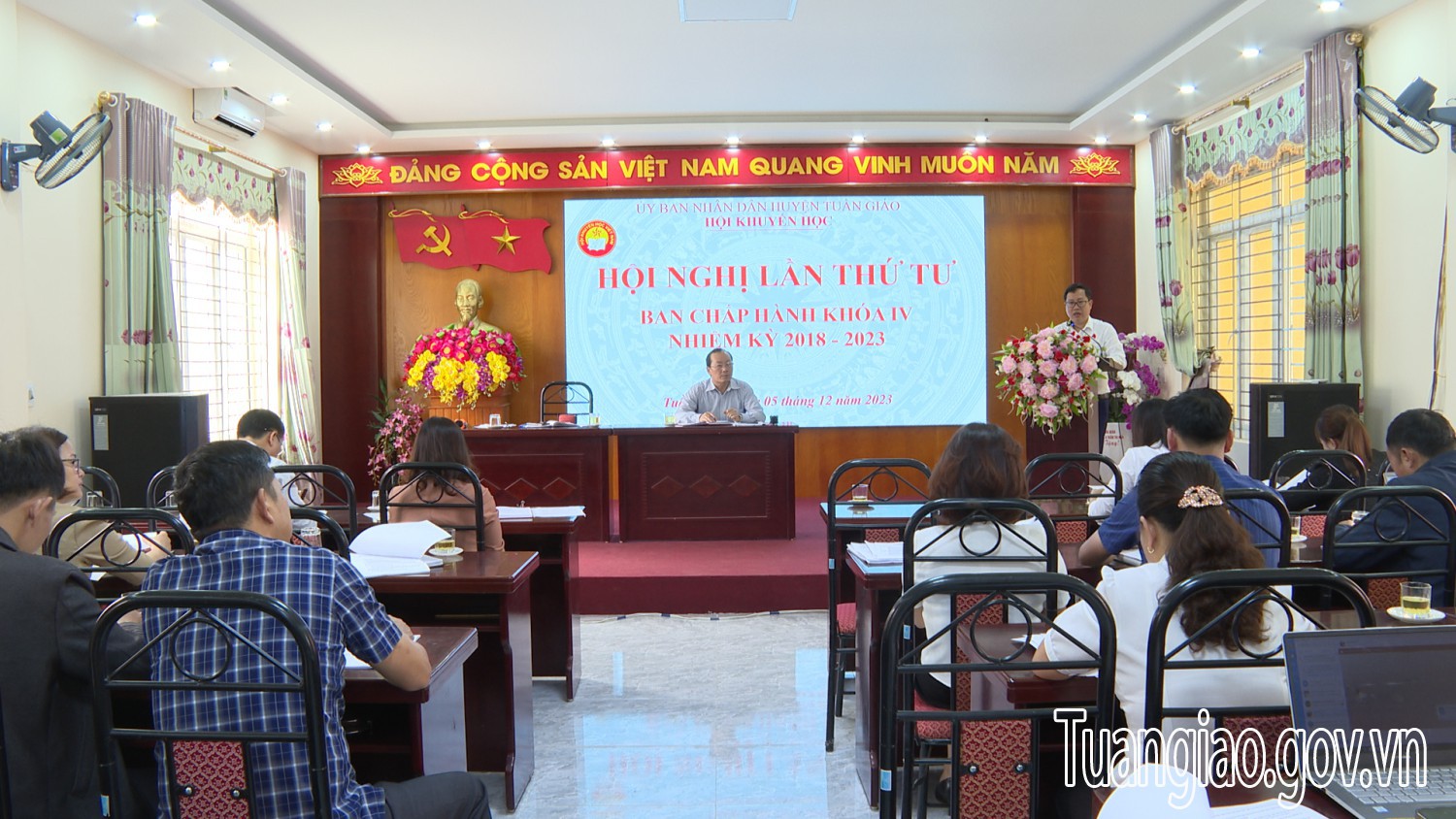 Hội khuyến học huyện tổ chức Hội nghị lần thứ tư BCH khoá IV nhiệm kỳ 2018-2023