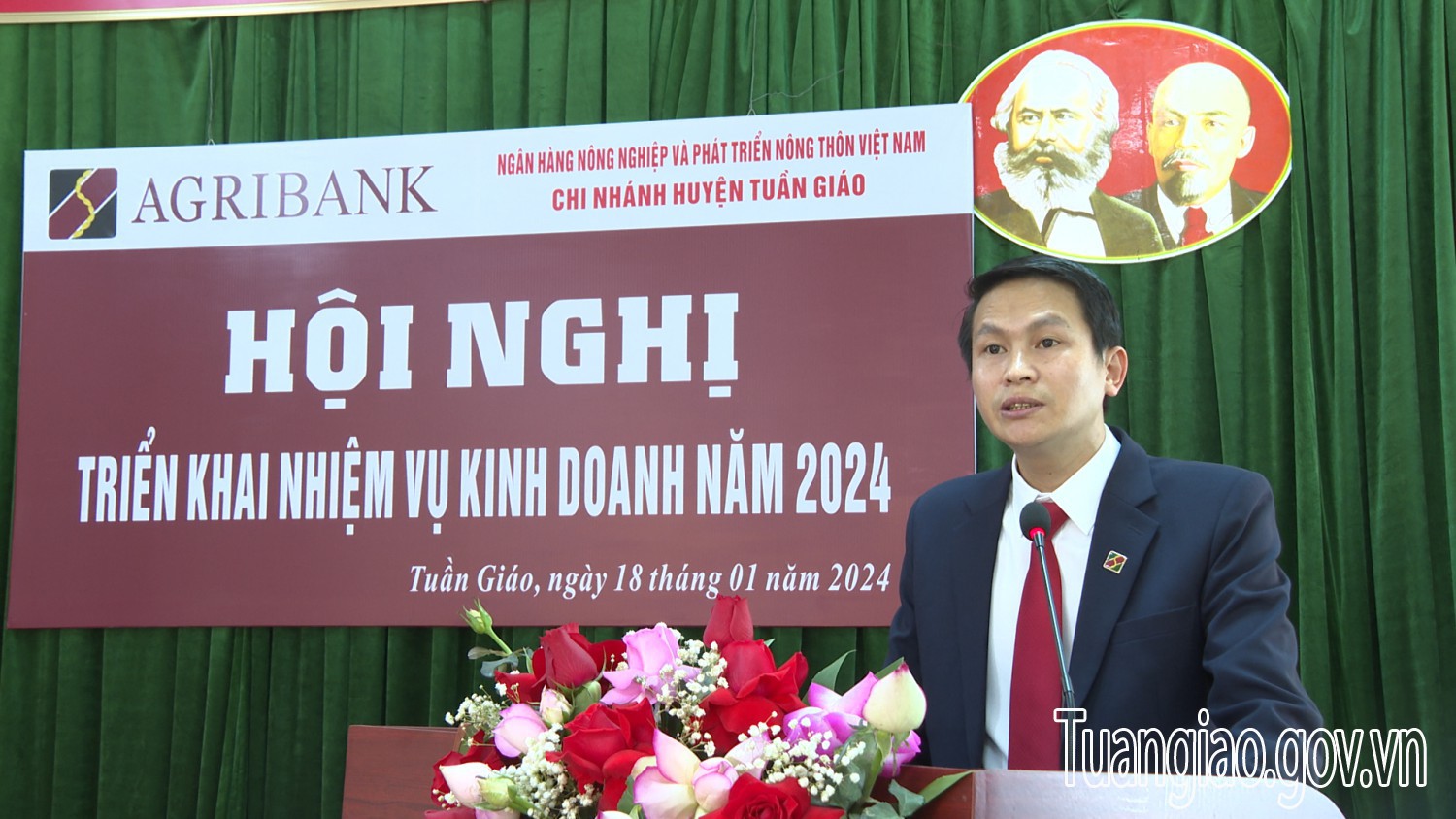 Agribank Chi nhánh huyện Tuần Giáo triển khai nhiệm vụ năm 2024