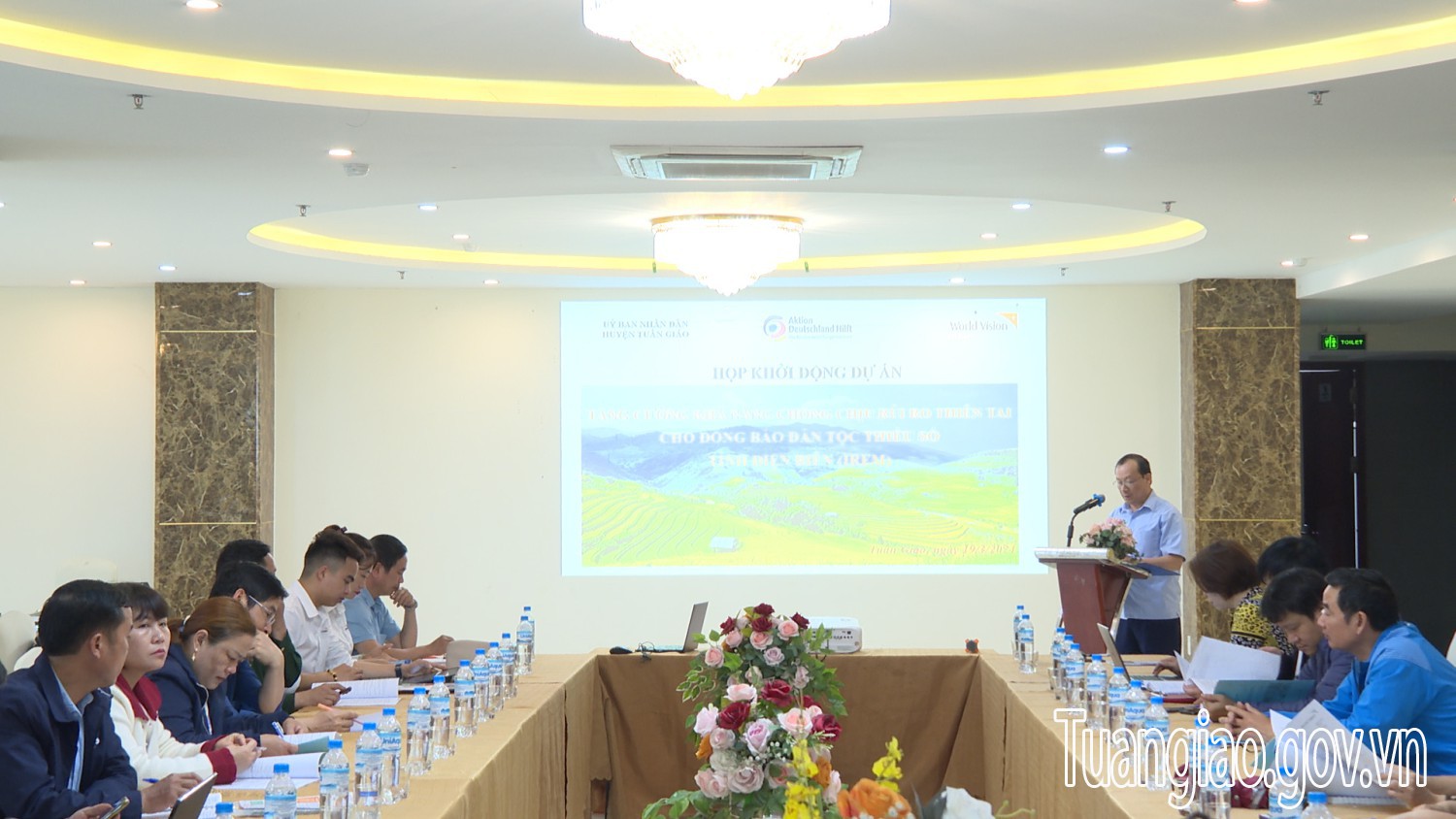 Tuần Giáo triển khai dự án “Tăng cường khả năng chống chịu rủi ro thiên tai cho đồng bào DTTS tỉnh Điện Biên” tại huyện Tuần Giáo