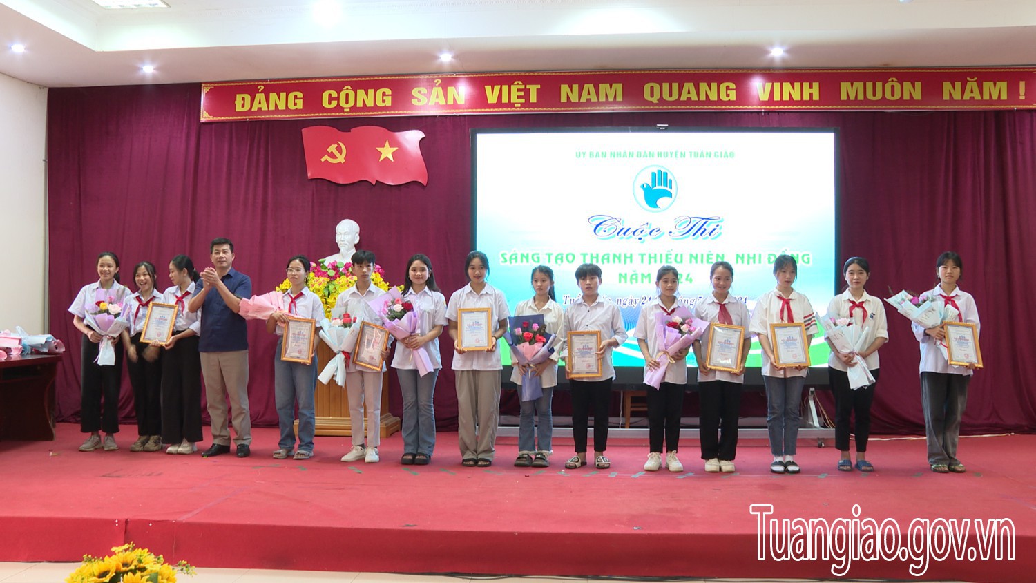 Tuần Giáo trao giải Cuộc thi Sáng tạo Thanh thiếu niên, Nhi đồng năm 2024