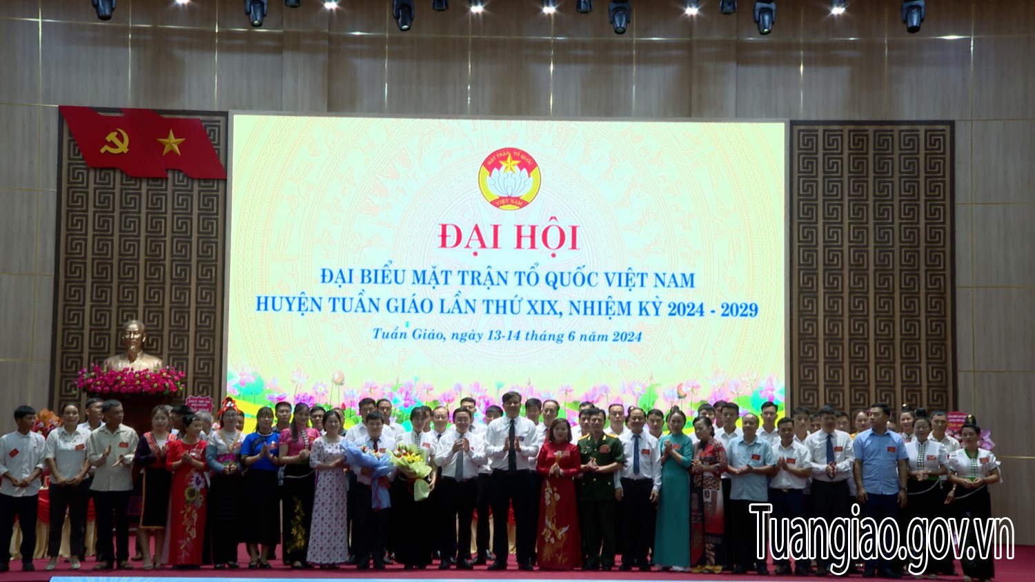 Đại hội đại biểu MTTQ Việt Nam huyện Tuần Giáo lần thứ XIX, nhiệm kỳ 2024 - 2029 thành công tốt đẹp