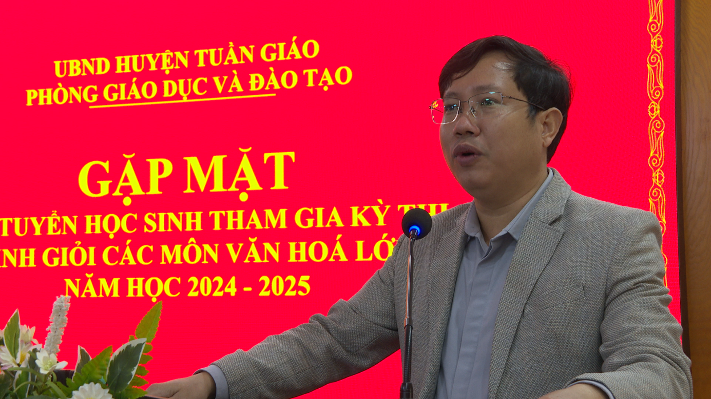 Gặp mặt 86 học sinh tham gia Kỳ thi chọn học sinh giỏi các môn văn hóa lớp 9 cấp tỉnh năm học 2024-2025