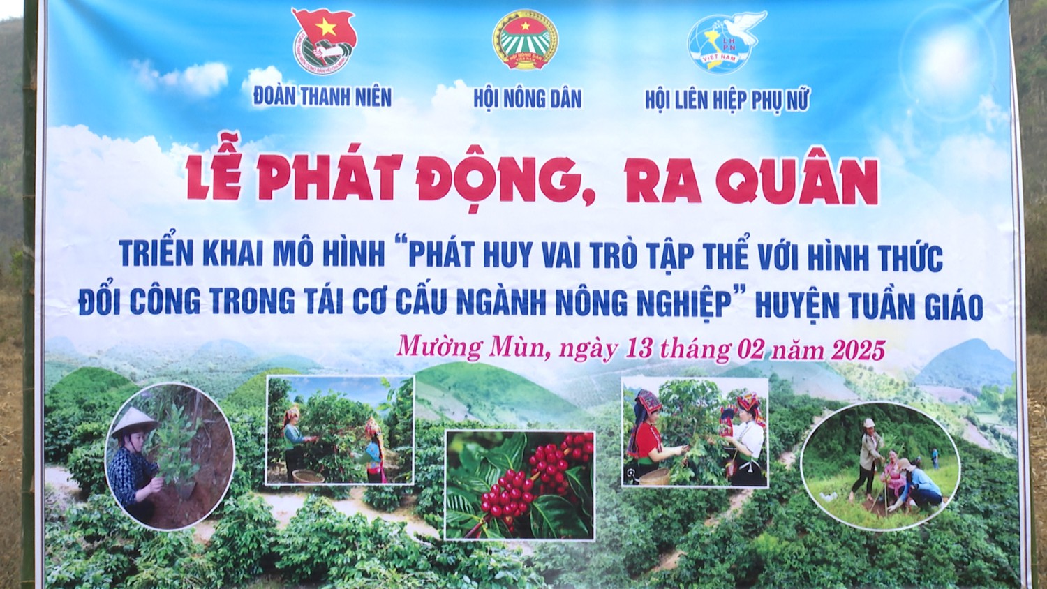 Ra quân triển khai Mô hình “ Phát huy vai trò kinh tế tập thể dưới hình thức đổi công trong tái cơ cấu ngành nông nghiệp”