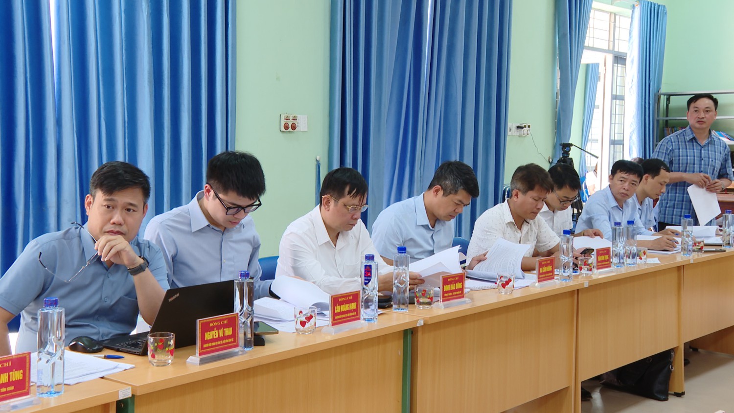 Đại biểu tham dự buổi làm việc