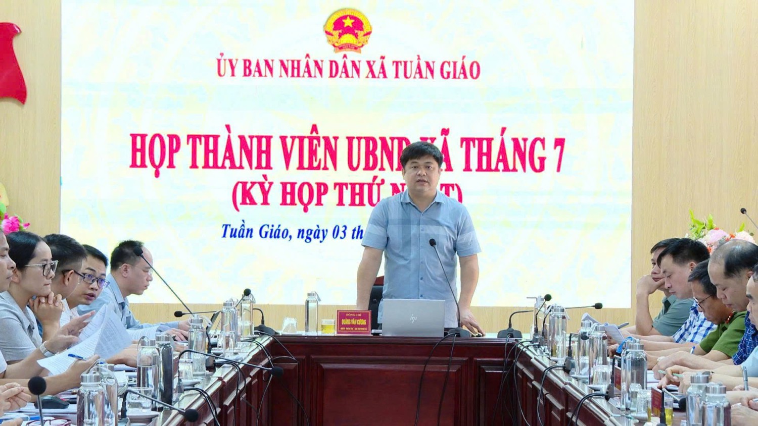 UBND Xã Tuần Giáo Chỉ Đạo Tổ Chức Nhiều Nhiệm Vụ Quan Trọng Ngay Từ Kỳ Họp Thành Viên Ubnd Xã Kỳ Thừ Nhất