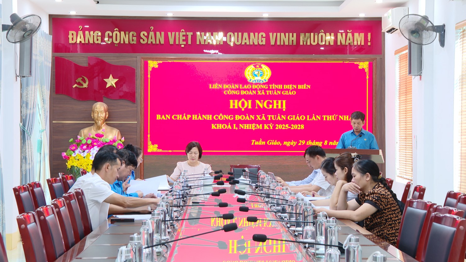 Hội nghị Ban Chấp hành Công đoàn xã Tuần Giáo lần...
