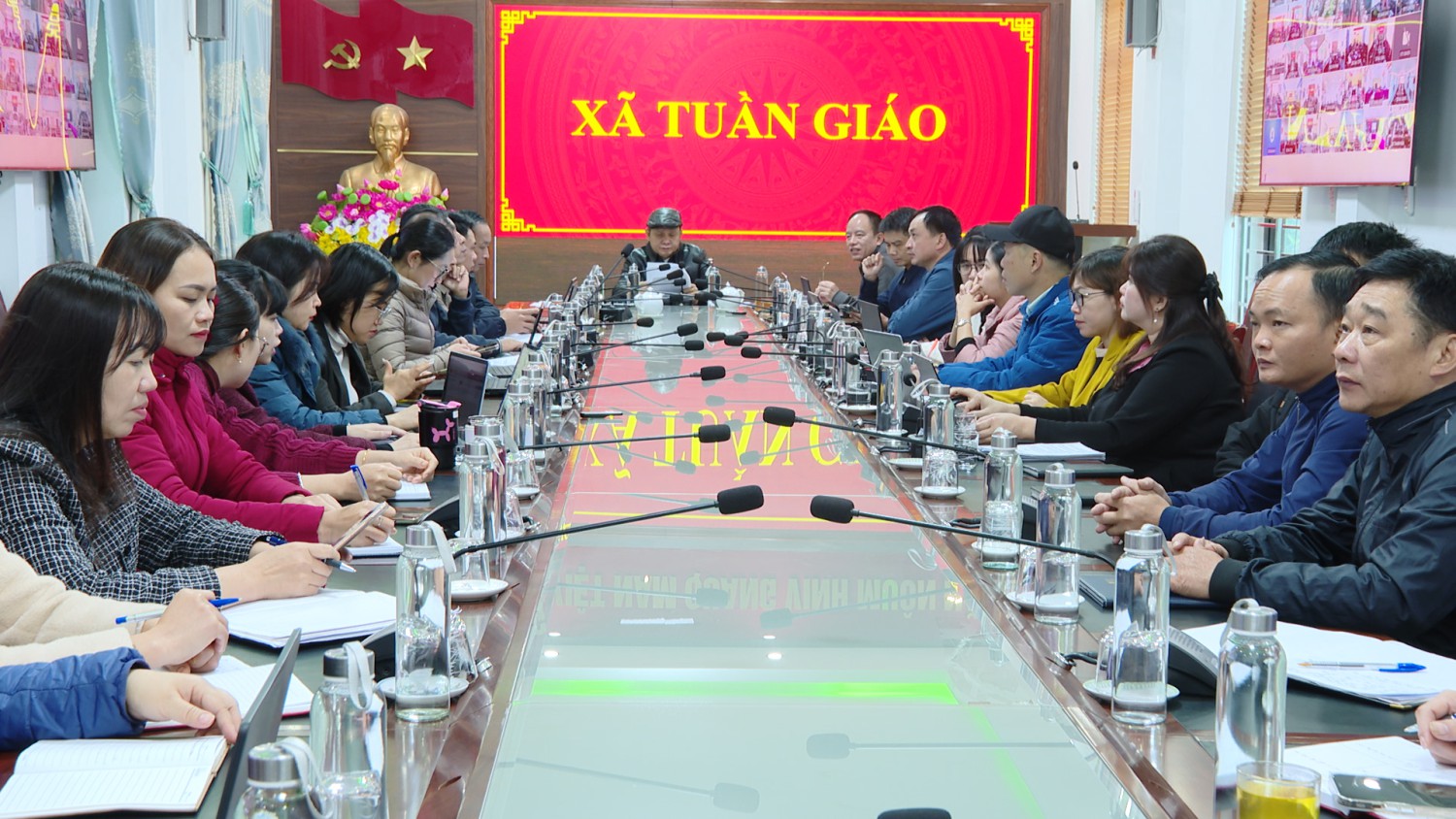 Xã Tuần Giáo tham dự Hội nghị trực tuyến bồi...