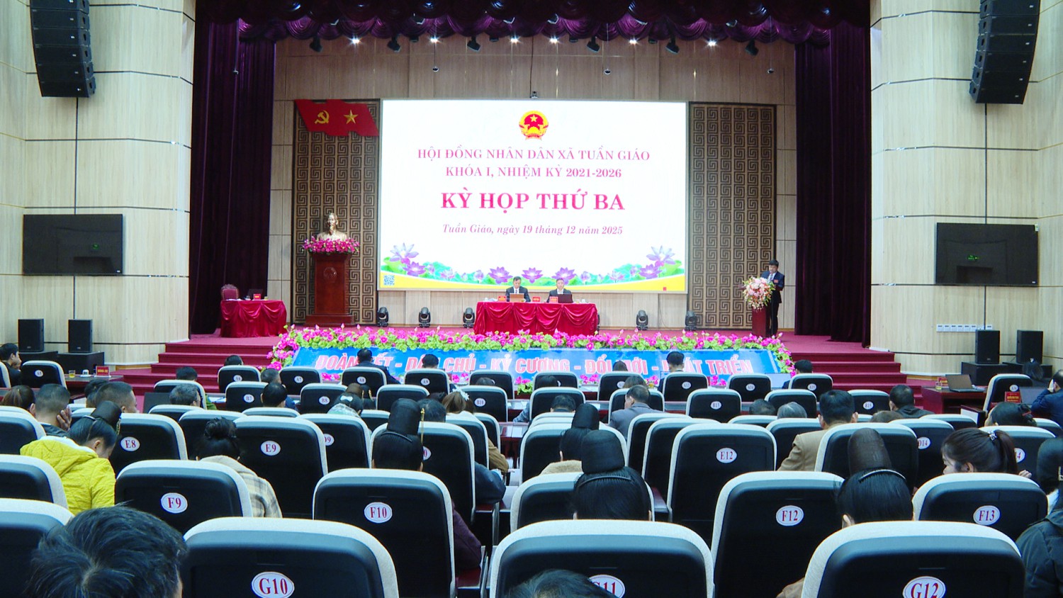 Kỳ họp thứ Ba, HĐND xã Tuần Giáo khóa I, nhiệm kỳ...