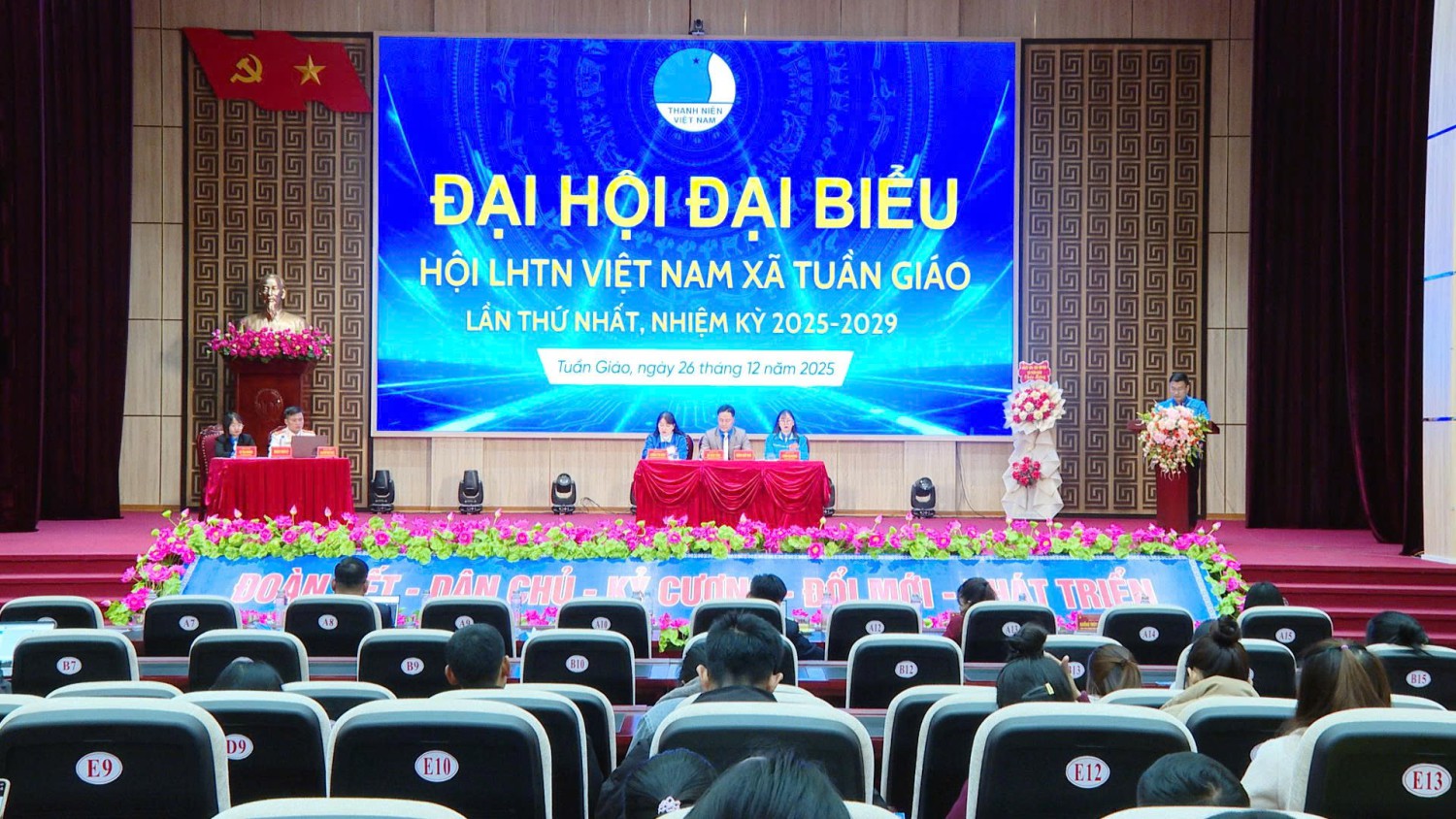 Đại hội Đại biểu Hội LHTN Việt Nam xã Tuần Giáo...