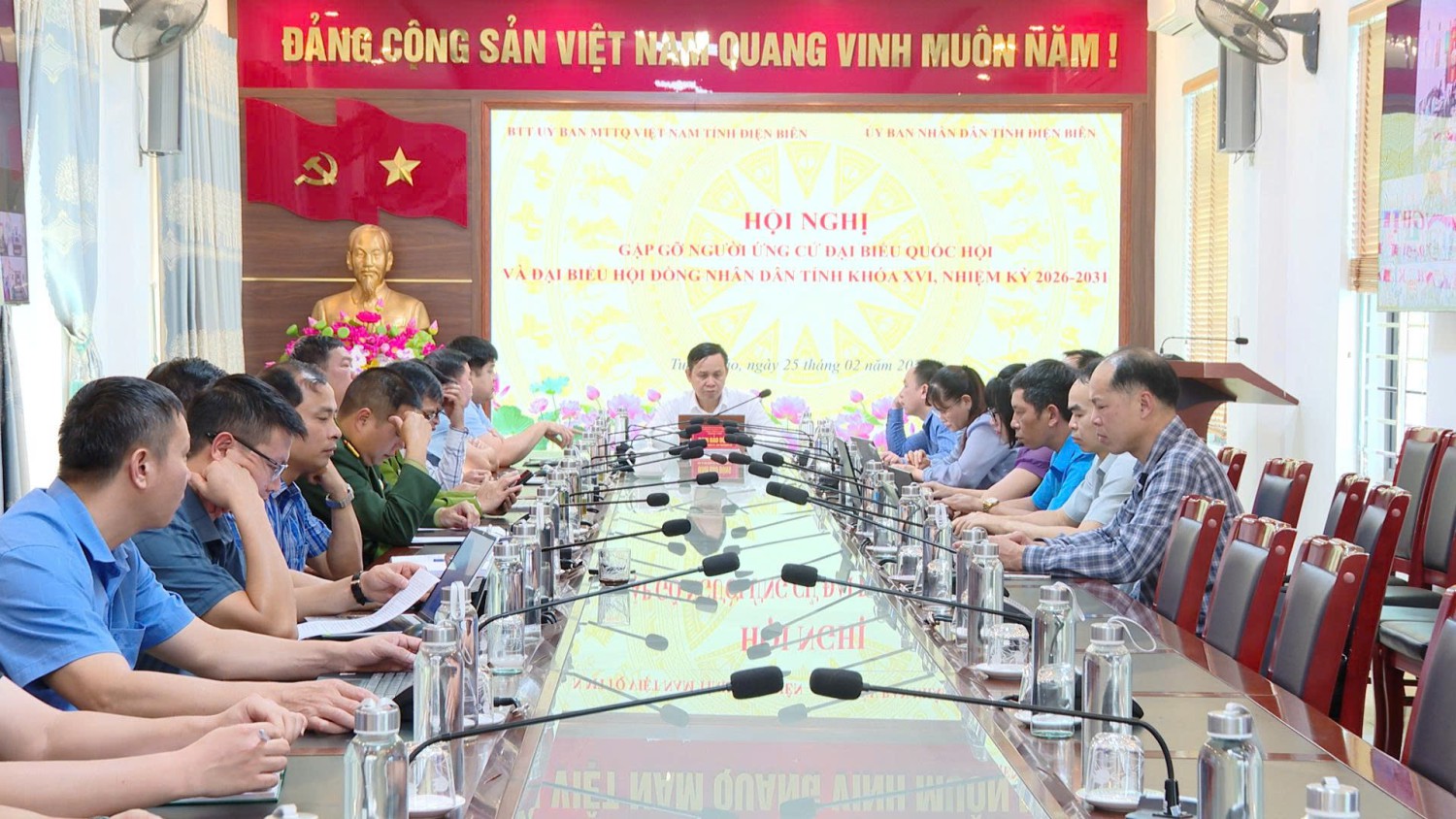 Xã Tuần Giáo dự Hội nghị gặp gỡ người ứng cử đại biểu Quốc hội và đại biểu HĐND tỉnh khoá XVI, nhiệm kỳ 2026 – 203