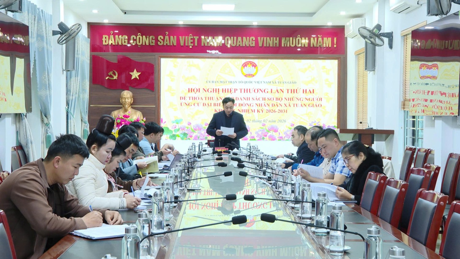 Hội nghị hiệp thương lần thứ hai để lập danh sách...